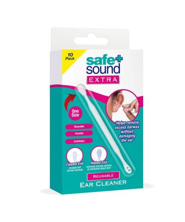 Safe and Sound Reusable Ear Cleaners Pack of 10