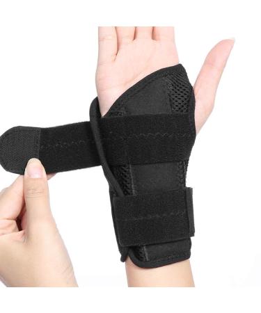 Adjustable Carpal Tunnel Wrist Splint - Right Hand Compression Brace for Men Women & Kids - Tendonitis Relief & Workout Support - Buy Online on GoSupps.com