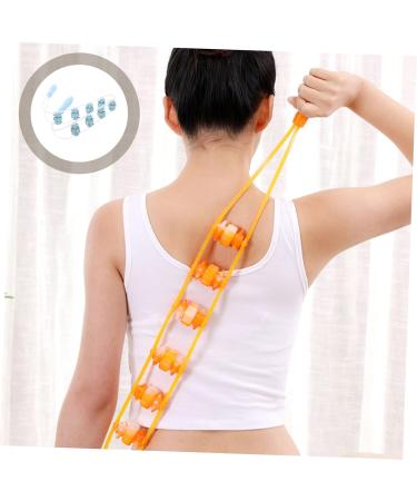 Lurrose 3-Piece Roller Ball Massage Stick Set - Wooden Muscle Scooter & Shoulder Massager for Deep Tissue Relief - Premium Handheld Device for Legs & Back - Buy Online on GoSupps.com