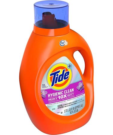 Tide Hygienic Clean Heavy 10X Duty Laundry Detergent Liquid Spring Meadow - 59 Loads 92 Fl Oz - HE Compatible | Buy Internationally  - Buy Online on GoSupps.com