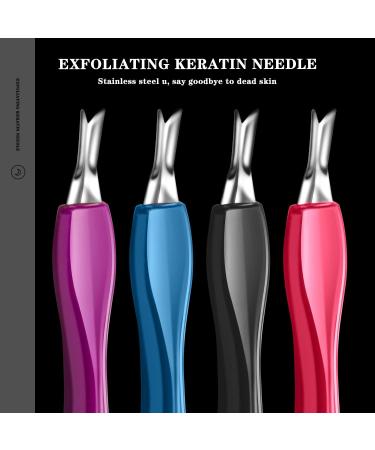 Cuticle Trimmer Professional Cuticle Pusher V Shaped Cuticle Remover Manicure Dead Skin Removal Tool Toe Nail Care for Home and Nail Shop (12Pcs) - Buy Online on GoSupps.com