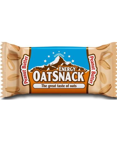 Buy OatSnack Peanut Butter Energy Bars - Juicy Soft Oat Bars (15x65g) - International Shipping Available! - Buy Online on GoSupps.com