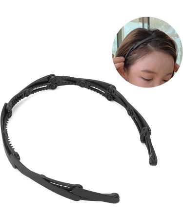 Folding Headband Hair Headpiece Simple Card for Summer Outgoing Summertime Headbands (Black) - Buy Online on GoSupps.com