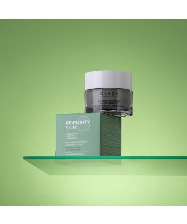 GYADA COSMETICS RePurityskin Night mask with salicylic acid soothing for oily skin impure mixed and acneic tendency reduces the excess of sebo formula based on hyaluronic acid 50 ml - Buy Online on GoSupps.com