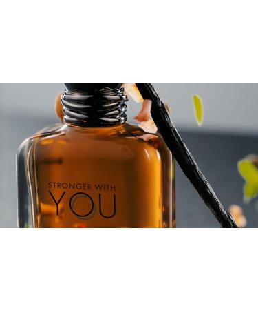 Armani Beauty - Stronger With You - Eau de Toilette - Cologne for Men - Warm Spicy Fragrance - Chestnut Lavender Tender Sage Vanilla Notes 1.7 Fl Oz (Pack of 1) - Buy Online on GoSupps.com