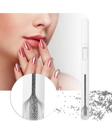 Nail Dotting Pen 0.8Mm Nail Beads Dotting Nail Dotting Pen Beautymisc Manicure Decoration For Nail Art Pens Tool(Black) - Buy Online on GoSupps.com