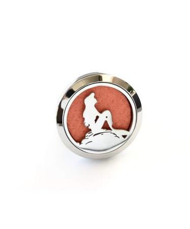 FIKA Ariel Little Mermaid Aromatherapy Essential Oils Car Vent Air Freshener (Car Diffuser)