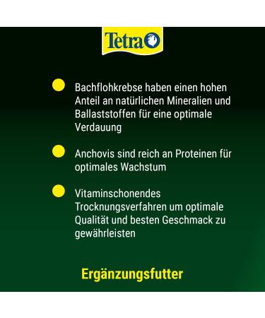Tetra ReptoDelica Gammarus Mix Turtle Food - Natural Freshwater Shrimp & Anchovy 250 ml Can - Ideal for Healthy Turtle Diet - Buy Online on GoSupps.com