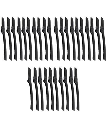 Minkissy bare turf 30 STK razor blade for eyebrow eyebrow formers Tools For the facial shave razor for facial hair precision-eyebrows sharper shaving 14.2x1.5cmx3pcs as shown