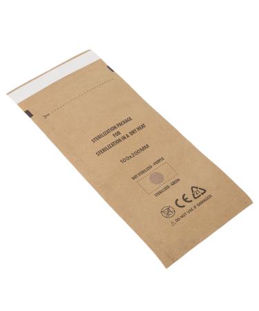 100pcs Dental Products Self Sealing Bag Disposable Nail Art Tools Cleaning Pouch for Clinic Salon M