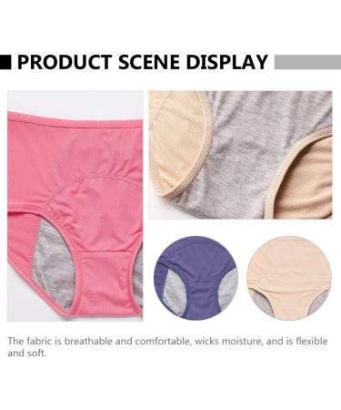 Exceart 4 Piece Menstrual Underwear Set for Women - Hygiene Linen After Birth | Comfortable Period Care - Buy Online on GoSupps.com