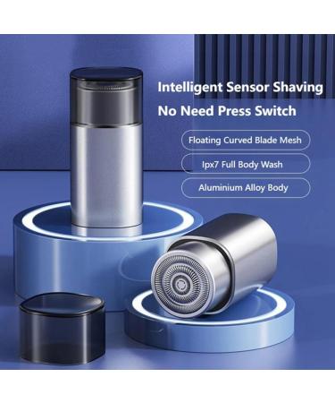Men Mini Electric Travel Shaver - USB Rechargeable Washable Beard & Face Shaver for Home & Car (Black) - Best International Shipping - Buy Online on GoSupps.com