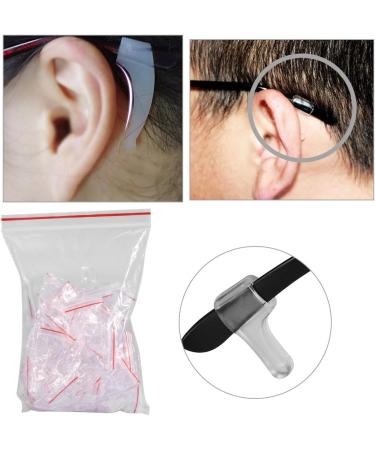Buy 100 Pairs Plastic Eyeglass Tips - Anti-Slip Ear Hooks for Eyewear Accessories | International Shipping Available - Buy Online on GoSupps.com