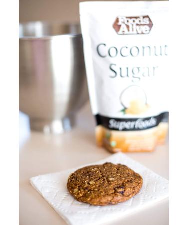 Organic Coconut Sugar - Foods Alive Superfoods (14 oz) | Healthy Sweetener - Buy Online on GoSupps.com