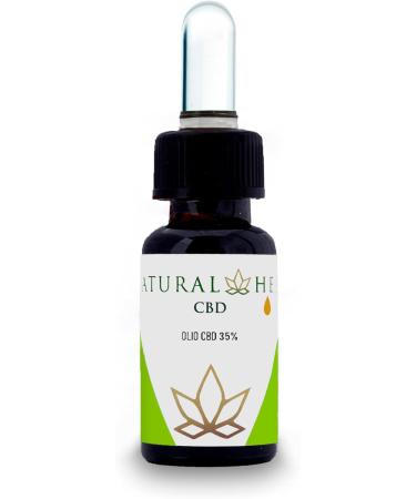  NATURAL HEAL CBD Oil 35% Pure Organic Hemp Oil Formula 100% Natural Made in Italy CBD Face Oil Body & Hair Healing Hemp Seed Oil Relaxing - Buy Online on GoSupps.com