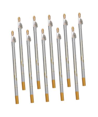 OHPHCALL 10pcs eyebrow pencil sweatproof eyebrow pencil Eyeliner Pencils Cosmetic Tool 1 count (Pack of 1) Grey