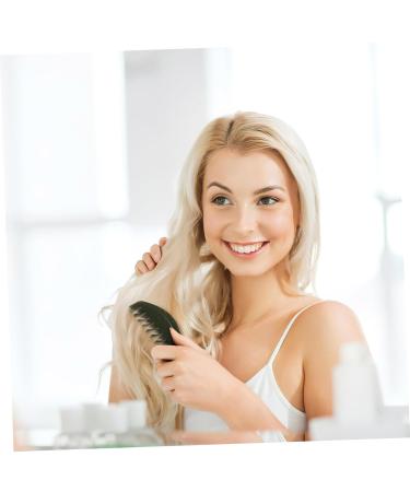 FRCOLOR 2 STK Portable Jade Ridge Salon Hair Comb & Head Massage Device - Natural Jade Face & Scalp Massager - Buy Online on GoSupps.com