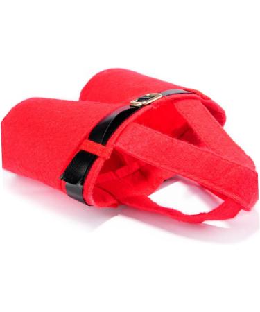 FELTECHELECTR Christmas Candy Bag Handbags Xmas Candy Holiday Bags Santa Pants Candy Holder Christmas Handbag Chocolate Bag - Buy Online on GoSupps.com