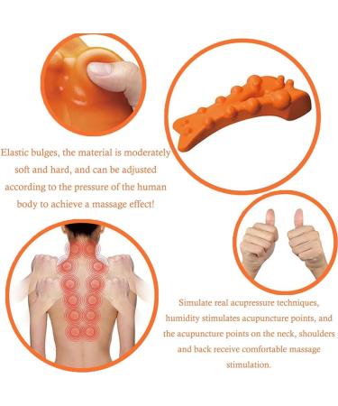 Trapezius Massage Device - Neck & Shoulder Pain Relief with 14 Trigger Point Massagers - Buy Online on GoSupps.com
