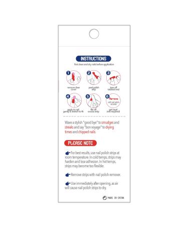 Nautical Themed Cruise Nail Strips - Fun Fingernail Polish Decorations - Buy Online on GoSupps.com