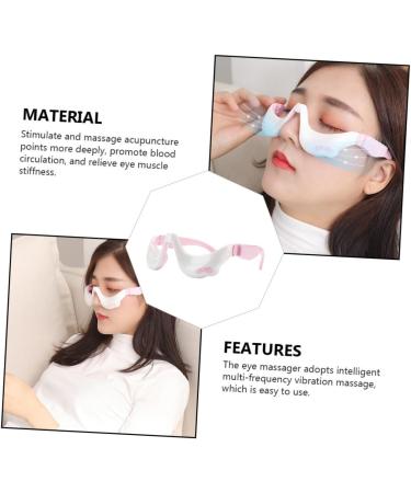 minkissy 1 Pc Masseur Oculaire Soin Des Yeux Protecteur Oculaire lectronique il Masseurs Facial Appareil De Massage Des Yeux Blanche Acier Inoxydable - Buy Online on GoSupps.com