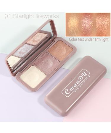 FAEYLI 3 Color Eyeshadow Palette | High Pigment Matte Shimmer | Long-Lasting Nature Makeup Palette - Buy Online on GoSupps.com