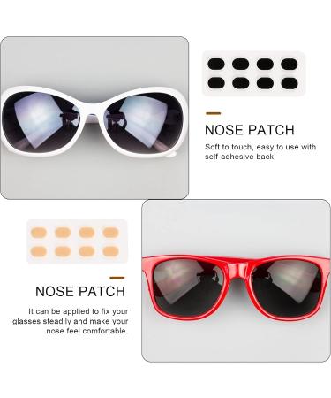 Exceart 20 Leaves Slippery Eye & Nose Sticker Glasses - Slipproof Mini Nose Pads Replacement for Glasses & Sunglasses - Buy Online on GoSupps.com