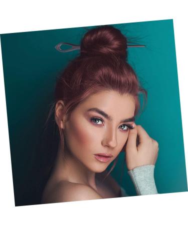 FRCOLOR 1pc Ebony Hairpin Diy Hair Fork Vintage Hair Chopsticks Buns Hair Pins Hair Updo Stick Pin Wooden Hair Fork Wooden Chopsticks Ancient Style Hair Stick Folk-custom Japan Bamboo - Buy Online on GoSupps.com