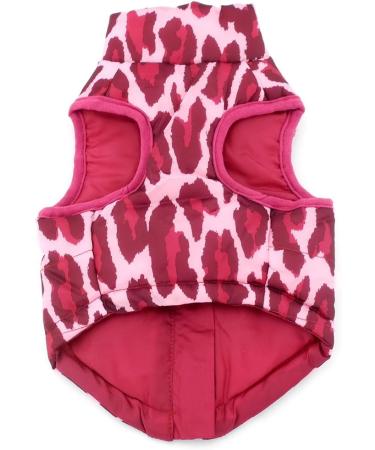 Waterproof Dog Jacket & Coat for Small Pets - Smalllee Lucky Store | Winter Wear for Chihuahua & Shih Tzu - Magenta - Buy Online on GoSupps.com