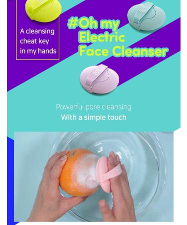 Cellreturn Oh my Electric Face Cleanser Facial Cleansing Brush Pink - Buy Online on GoSupps.com