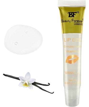Beauty Forever Clear Moisturizing Lip Gel Tube Lightweight Solid & Glitter Finish Shimmer Infused Long Lasting Available in 9 Flavors 18ml (Crystal Vanilla) - Buy Online on GoSupps.com
