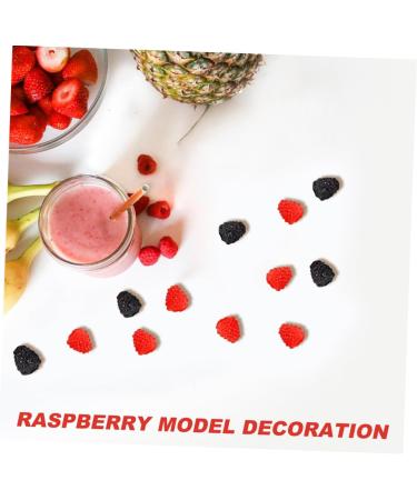 Alipis 30pcs Simulated Raspberry Ornaments Home Decor Raspberry Shaped Decoration Models Scene Photography Props Lifelike Raspberry Model Photo Prop Toy Soft Pvc Fruit Child As Shown 2.50X2.00X2.00CM - Buy Online on GoSupps.com