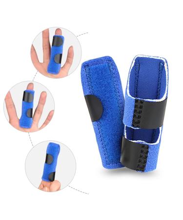 Kekafu Trigger Finger Splints & Finger Brace | Immobilization Arthritis Relief & Pain Relief - Dark Blue - Buy Online on GoSupps.com