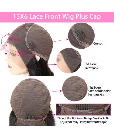 Curly Real Hair Wig - 16-Inch 13x6 Lace Front Brazilian Water Wave Wig for Black Women | 150% Density Pre-Plucked Baby Hair - Buy Online on GoSupps.com