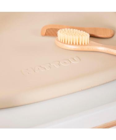 Nattou Soft PU Foam Changing Mat Washable 50x70 cm Softy Beige Model 2024 | Buy Now for International Shipping - Buy Online on GoSupps.com