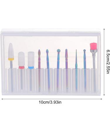 Minkissy 1 Nail Polish Set Electric Nail Drills Nail Polishing Tool Diamond Tip Drill Bit Nails Kits Nail Drill Bits Manicure Tool Nail File Nail Grinding Head Colorful Metal Sander - Buy Online on GoSupps.com