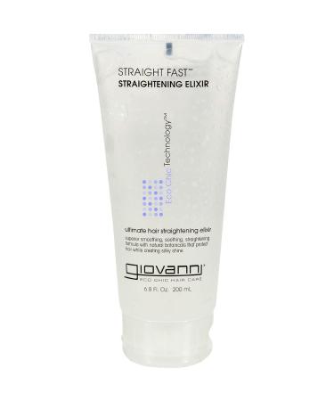 GIOVANNI Straight Fast Eco Chic Hair Straightening Elixir 6.8 oz - Smooth & Silky Results - Buy Online on GoSupps.com
