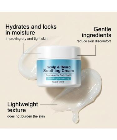 Cr me Apaisante pour Cuir Chevelu Sec Soin Barbe Pour une barbe plus Dense en Apparence Et Plus Douce Traitement Quotidien Hydratant et R confortant Irrit et Pellicules - Apaise les Inconforts et R 2 bo tes - Buy Online on GoSupps.com