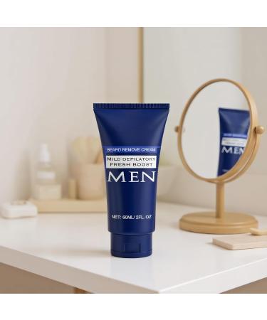 Cr me pilatoire Corps | 60ml Efficace Sans Douleur Apaisante Gel Depilatoire | limination Poils pour Types de Peau Sensible Bras Jambes Dos Torse Zone Intime - Buy Online on GoSupps.com