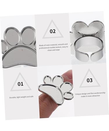 Mikinona Finger Palette Nail Art Palette Plates Mixing Bowl - Buy Online on GoSupps.com