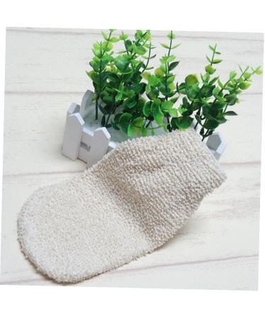 TOSSPER Bath Hemp Gloves - Exfoliating Shower Mittens for Spa-like Skin Care | International Shipping - Buy Online on GoSupps.com