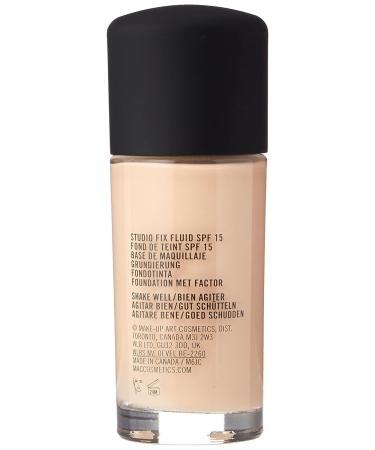 MAC Studio Fix Fluid Foundation SPF15 C4.5 - 1oz | Long-lasting Coverage - Buy Online on GoSupps.com
