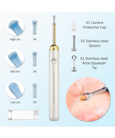 Physician-Tested Ear Wax Removal Kit with Camera for iOS & Android - 27-Piece Visual Ear Cleaning Tool - Buy Online on GoSupps.com