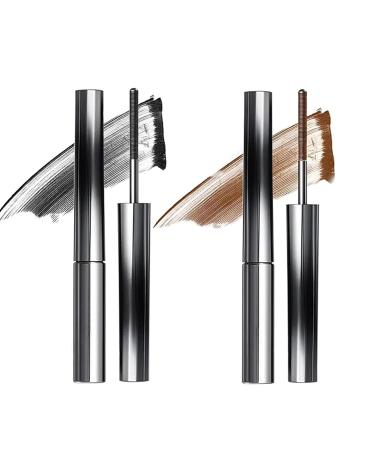 3D Curling Eyelash Iron Mascara Metal Wand Mascara Lengthening And Volumizing Mascara Waterproof And No Smudge Mascara Mix