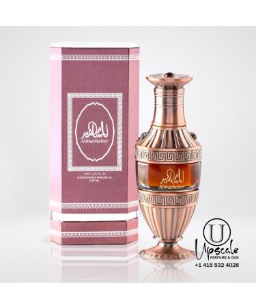 Al.Mashaher Unisex Concentrated Perfume Oil 0.85 Fl Oz - Alcohol Free Long Lasting Pure Essential Oil | Luxurious Arabian Scent - Buy Internationally - Buy Online on GoSupps.com