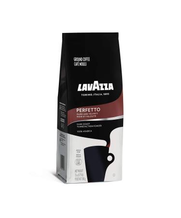 Lavazza Perfetto Ground Coffee Blend | Dark Roast 12 oz Pack | 1 Pack - Buy Online on GoSupps.com