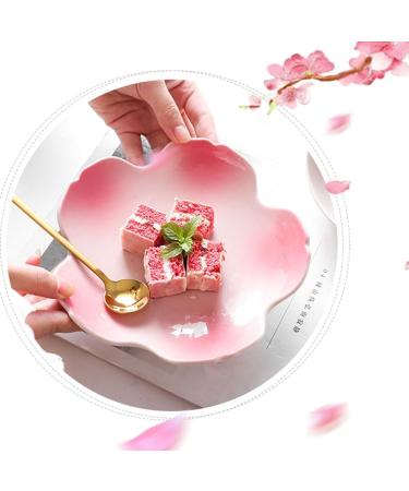 Dinner Plate Kitchen Dinnerware Small Plates Bowls Household Ceramics Beautiful Japanese Fruit Dishes Creative Irregular Cute and Personalized Party Plates Dining Dessert Plate - Buy Online on GoSupps.com