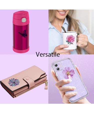 Flowers Temporary Tattoos - 40 Small 3D Rose, Peony, Lavender, Butterfly Stickers - Waterproof Fake Tattoos for Women - Watercolor Floral Body Art - Buy Online on GoSupps.com