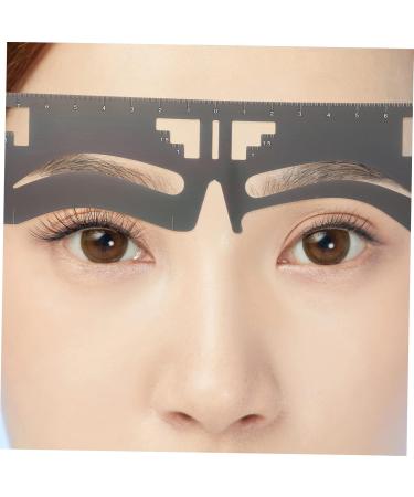 FOMIYES 6 Pcs Eyebrow Ruler Brow Stencil Brow Shaping Stencil Eyebrow Makeup Tools Labeling Eyebrow Trimming - Buy Online on GoSupps.com
