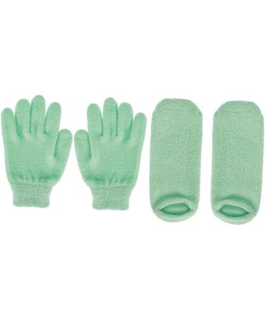 Healeved 4 Pairs Beauty Care Gloves Socks for Moisturizing Feet Hand Softening Gloves Moisturizing Gloves Overnight Glass Socks for Men Whiten Gloves Nursing Cover Foot Man - Buy Online on GoSupps.com